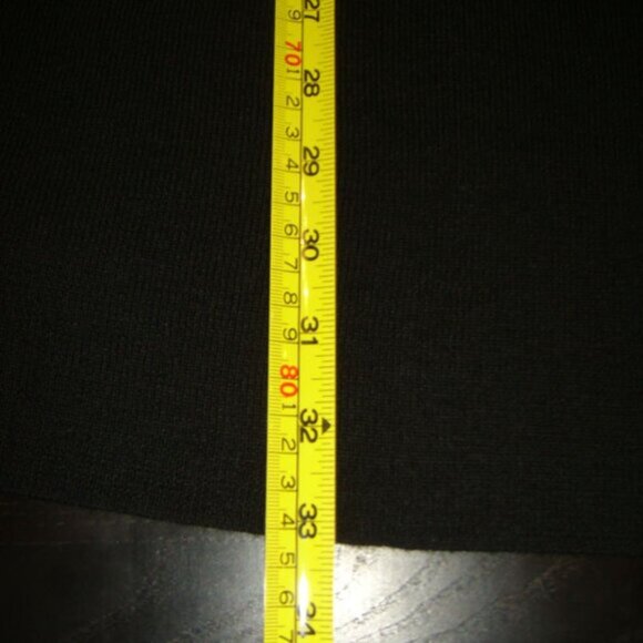 New with Tags Tahani Long Black Button Cuff Cardigan 50% Merino Wool size Large - Picture 12 of 14